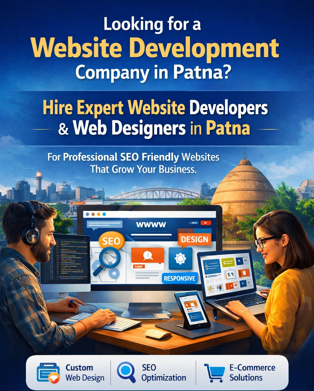 Website Development Company in Patna � Grow Your Business with a Professional Website