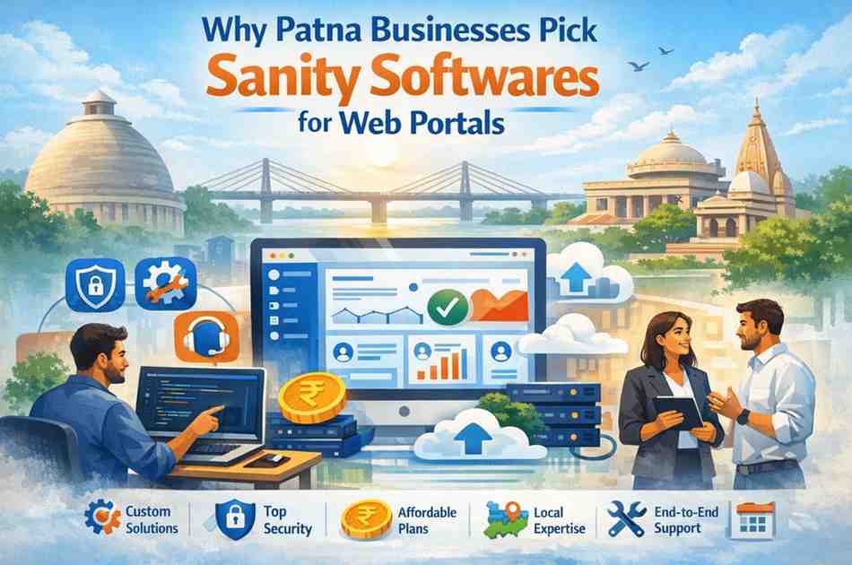 Why Patna Businesses Choose Sanity Softwares for Web Portals
