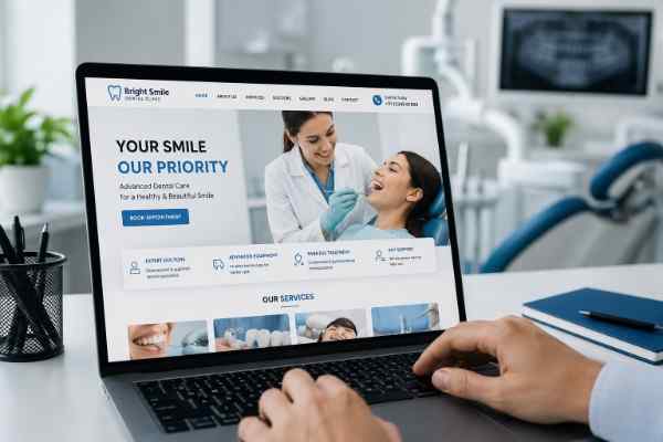 How a Website Increased Patient Appointments for a Dental Clinic – Healthcare Website Case Study