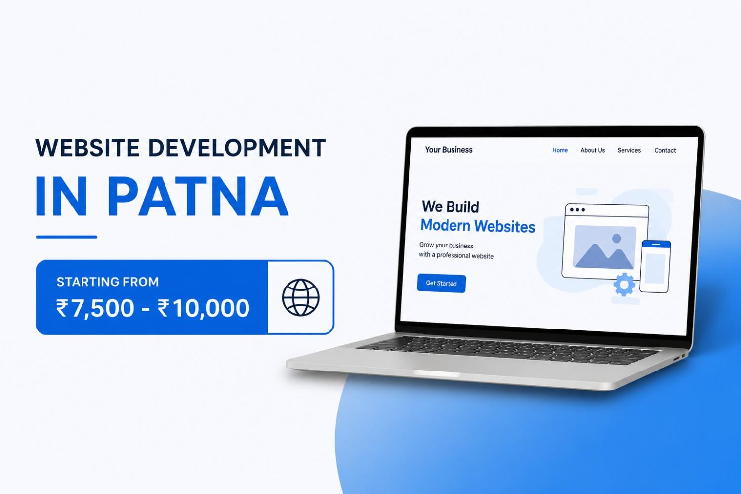 Website Development Cost in Patna ₹7500–₹10000 | Sanity Softwares